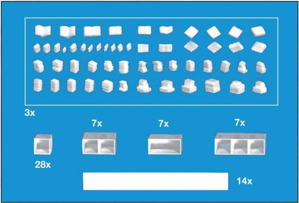 Preiser 17243 Bücher, Regale