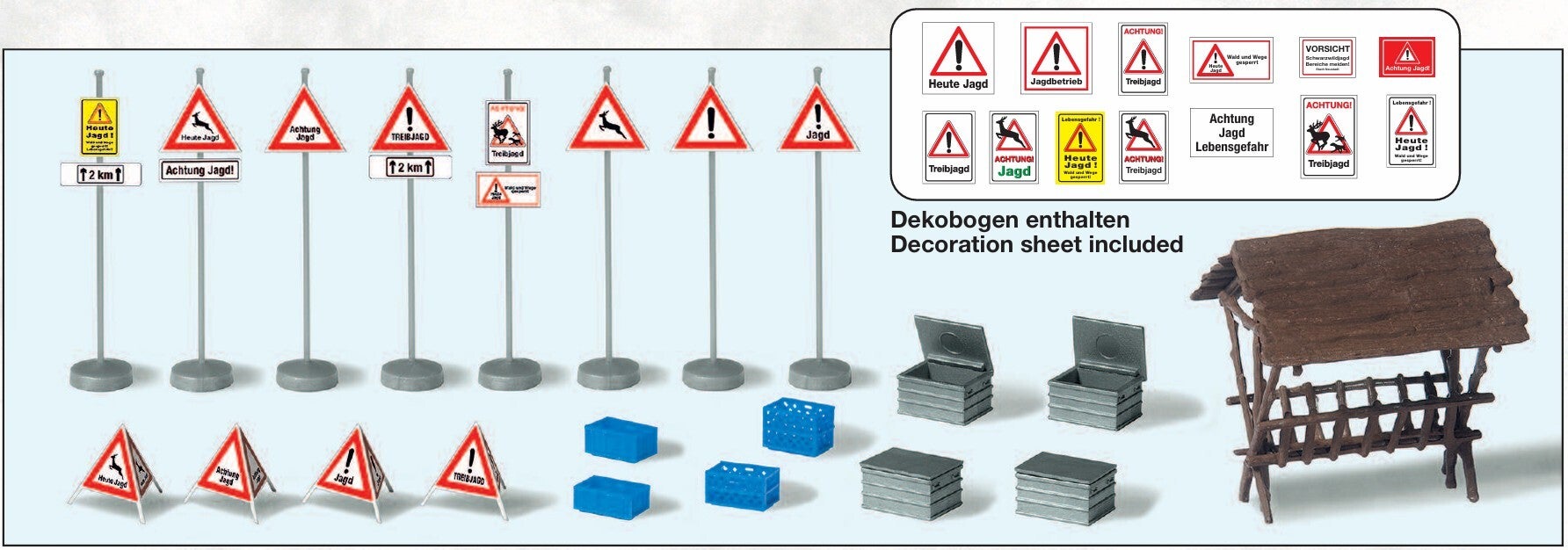 Preiser 17320 Zubehör für Jagd