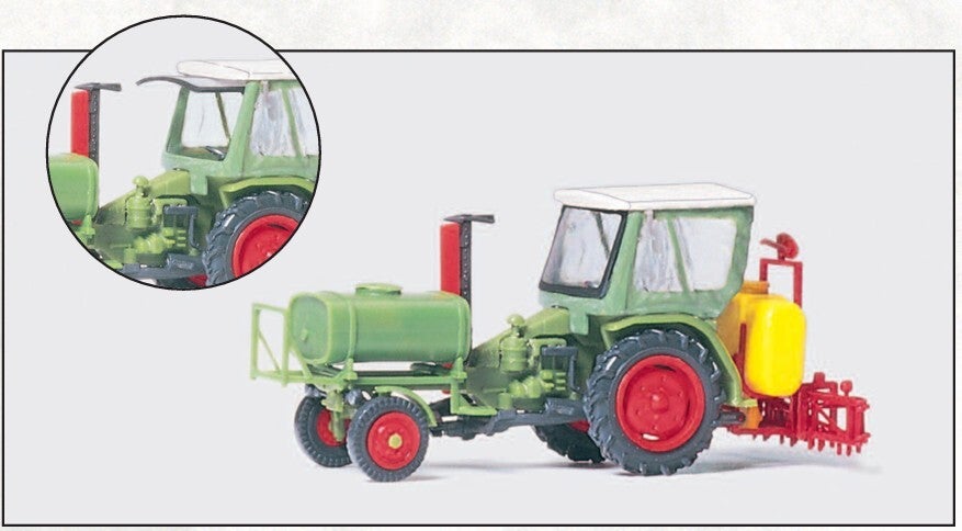 Preiser 17933 Geräteträger mit Verdeck, Spritzgerät