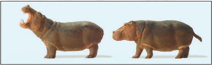 Preiser 20373 Flusspferde