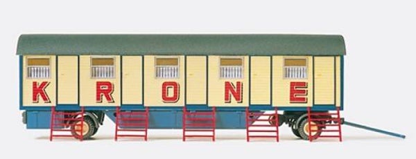 Preiser 21032 Mannschaftswagen "Zirkus Krone" mit 5 Abteilen