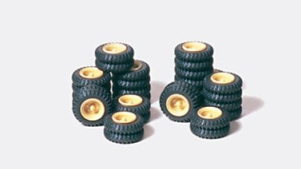 Preiser 21038 Räder-Set "Zirkus Krone", elfenbein, 16 Räder