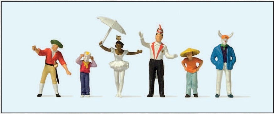 Preiser 24645 Beim Karnevalsumzug 4