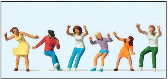 Preiser 24664 Figuren zum Kettenkarussell