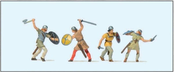 Preiser 24762 Kämpfende Ritter