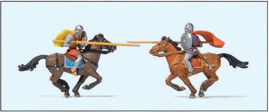 Preiser 24763 Ritterturnier zu Pferd