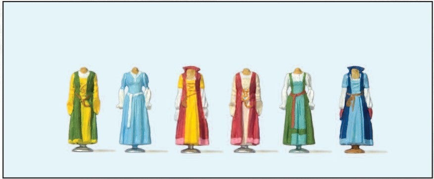 Preiser 24767 Mittelalterliche Kleidung auf Ständer