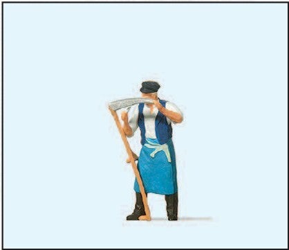 Preiser 28041 Bauer mit Sense