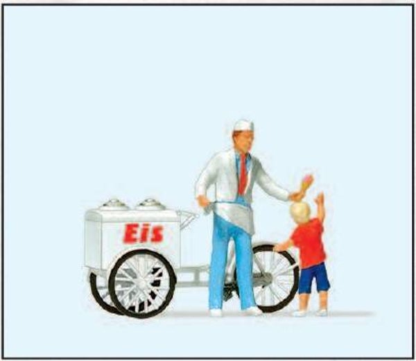 Preiser 28126 Eisverkäufer stehend, Kind