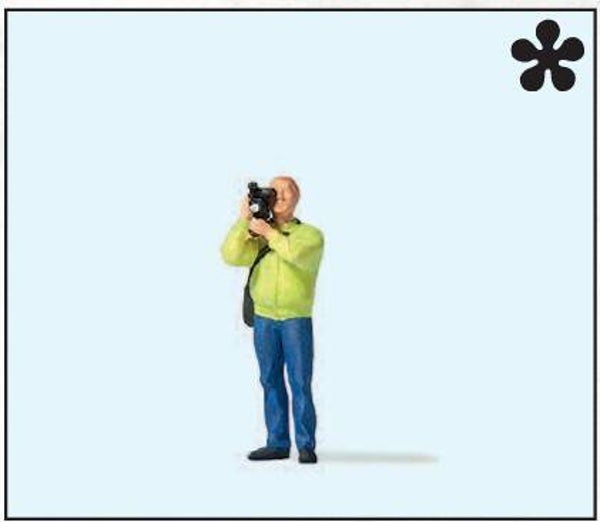 Preiser 28257 Amateurfilmer