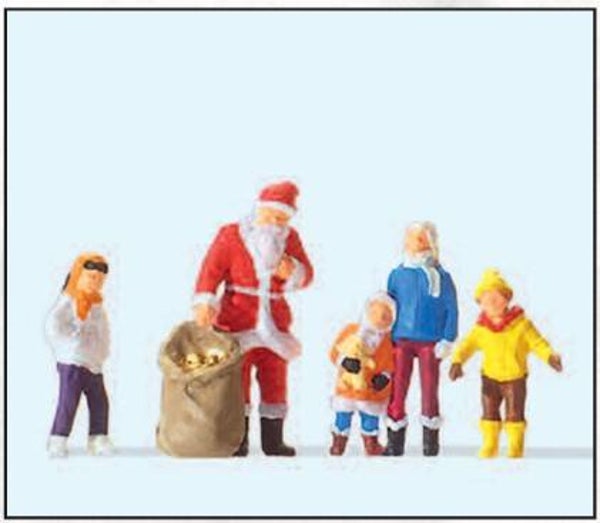 Preiser 29098 Weihnachtsmann mit Kindern