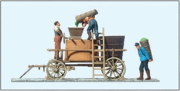 Preiser 30398 Winzerwagen stehend