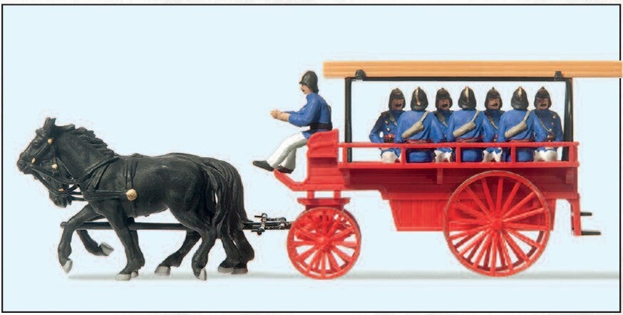 Preiser 30427 Mannschafts- und Gerätewagen, um 1900