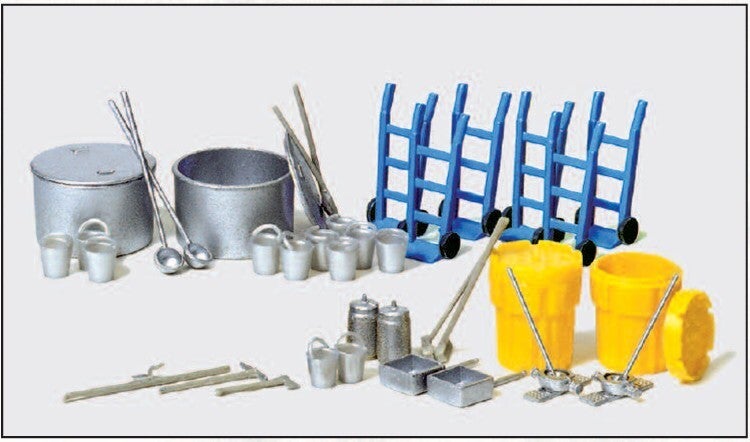 Preiser 31020 Zurüstsatz Umwelt- und Chemieschutz