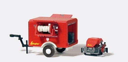 Preiser 31112 Tragkraftspritzenanhänger, ZIEGLER