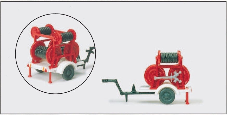 Preiser 31254 Schlauchanhänger ZIEGLER 2 B/2 C