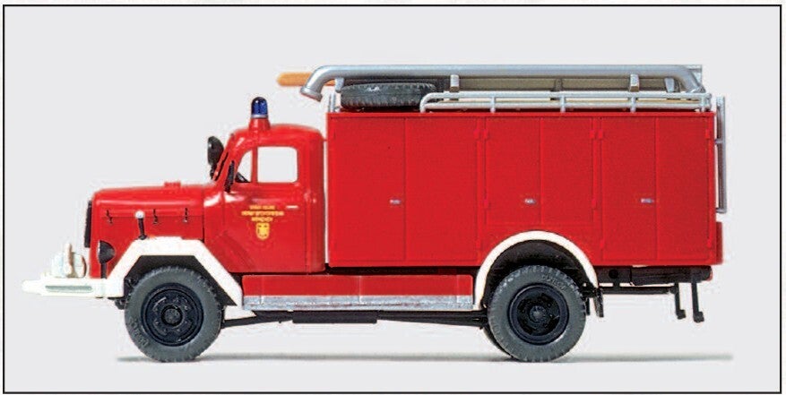 Preiser 31259 Schlauchwagen SW 2000, F Magirus 150 D 10 A