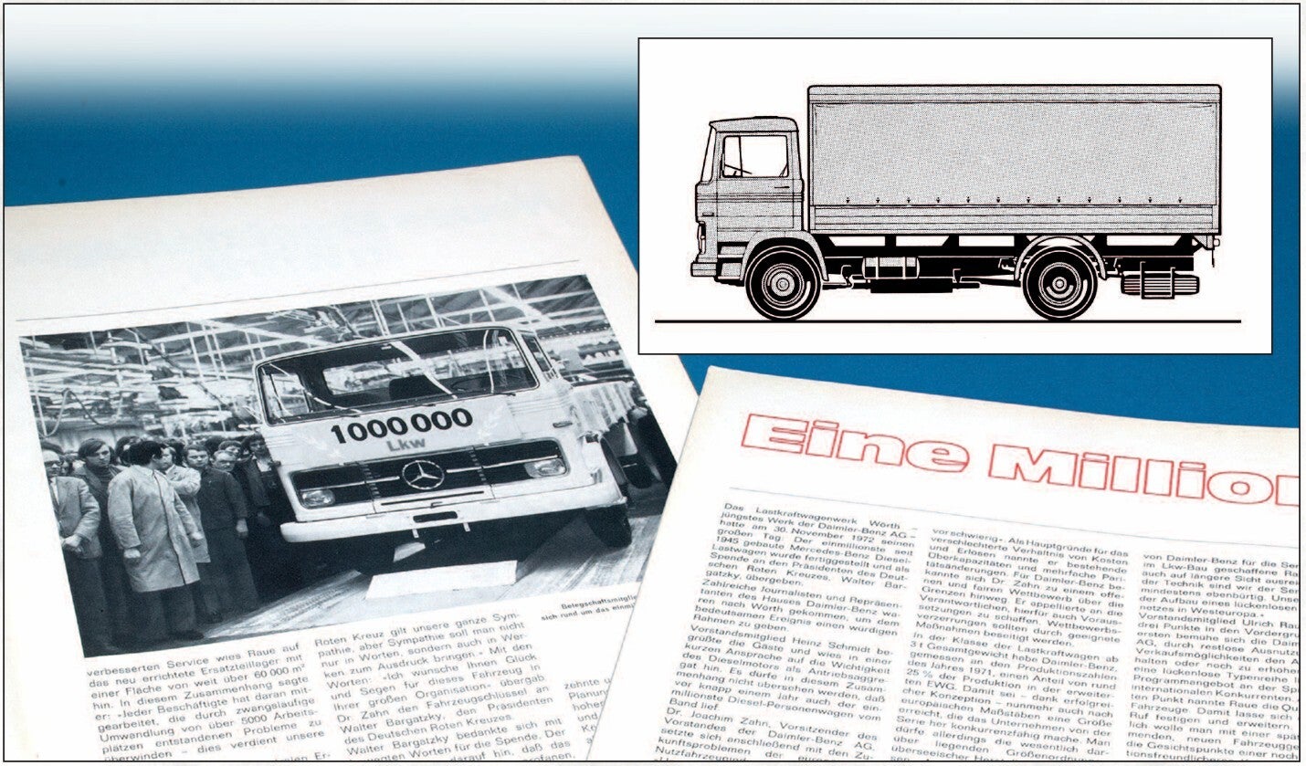 Preiser 31320 Lastkraftwagen, Mercedes-Benz LP 1113