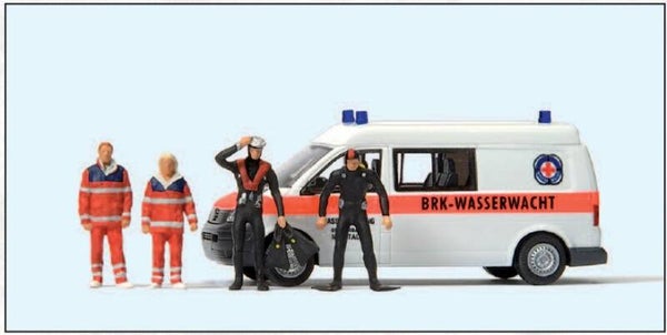 Preiser 33261 VW T5, BRK Wasserwacht, Ortsverband "Neustadt"