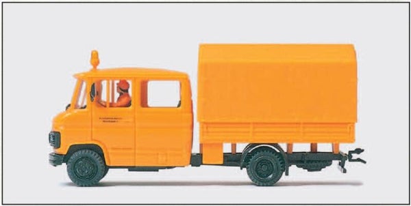 Preiser 37018 Lastkraftwagen, Strassenmeisterei, MB 508, Doppelkabine