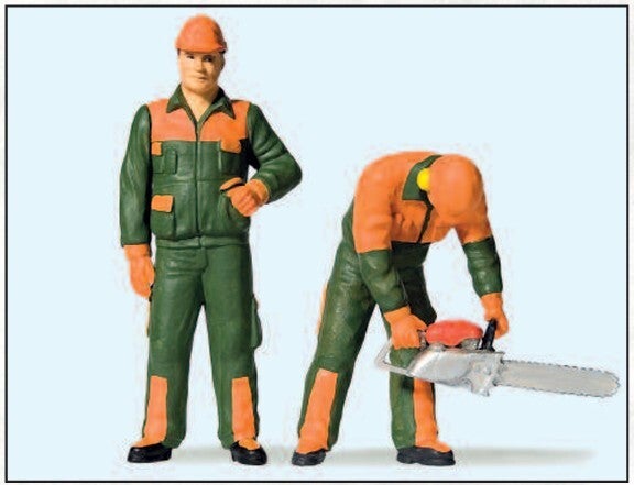 Preiser 44912 Moderne Waldarbeiter 1