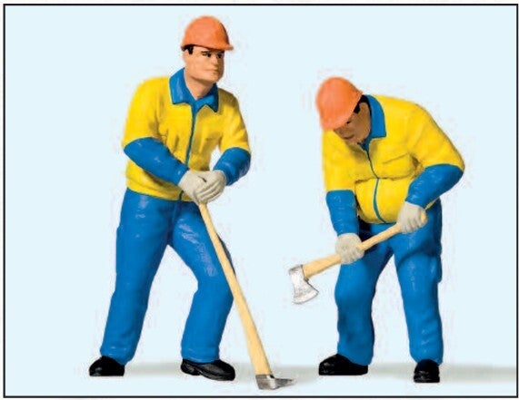 Preiser 44913 Moderne Waldarbeiter 2