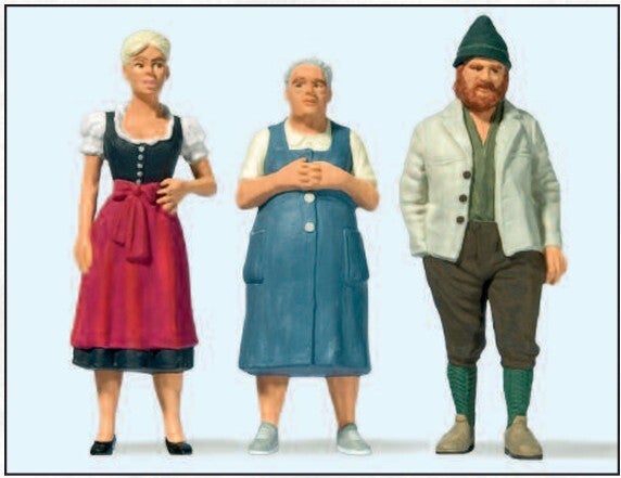 Preiser 44921 Bayerische Trachtengruppe