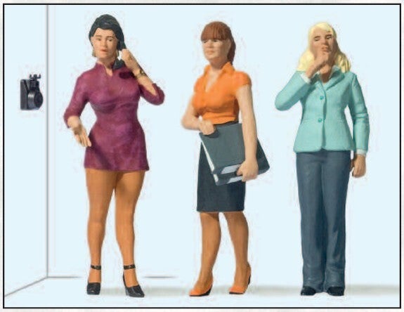 Preiser 44922 Im Büro