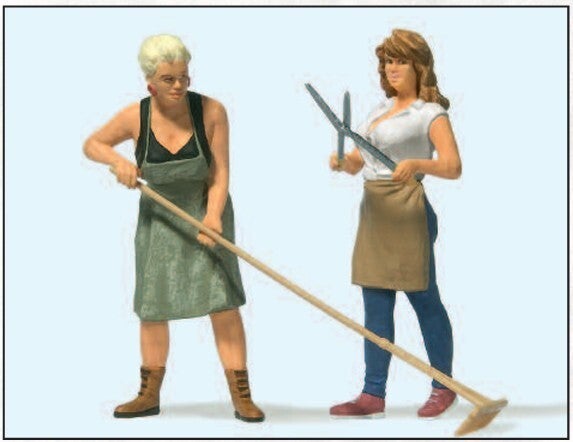 Preiser 44929 Bei der Gartenarbeit