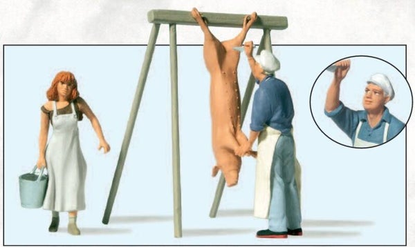 Preiser 44935 Hofschlachtung