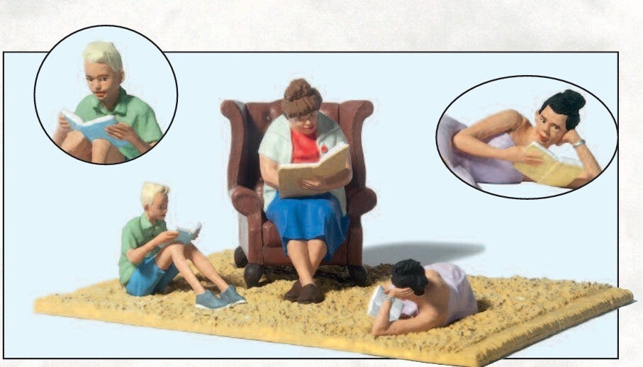 Preiser 44939 "Lesefieber"