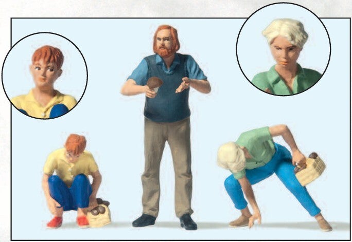 Preiser 44941 Pilzsammler