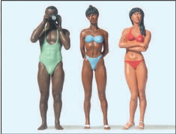 Preiser 45013 Fotograf und Badende