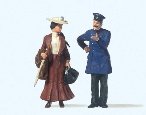 Preiser 45065 Schaffner, Dame