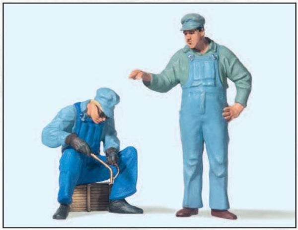 Preiser 45075 US-Gleisbauarbeiter