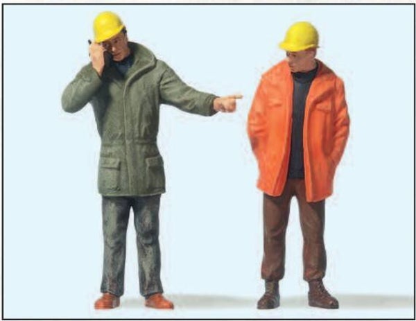 Preiser 45087 Industriearbeiter, stehend