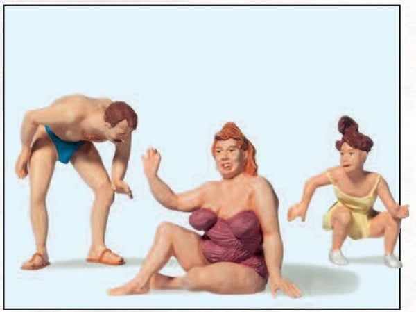 Preiser 45096 Am Campingplatz