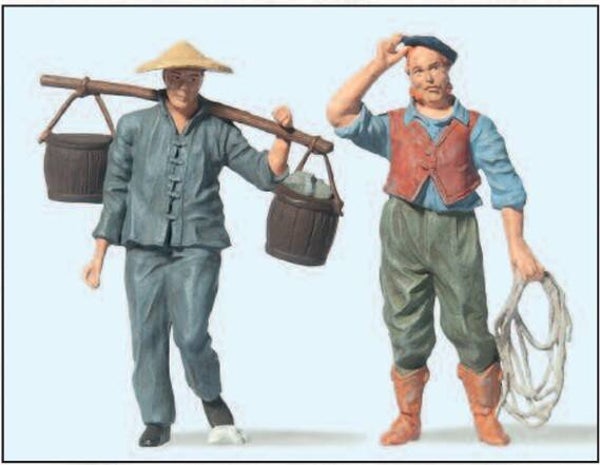 Preiser 45105 Arbeiter, um 1900