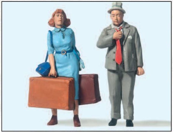 Preiser 45118 Stehende Reisende