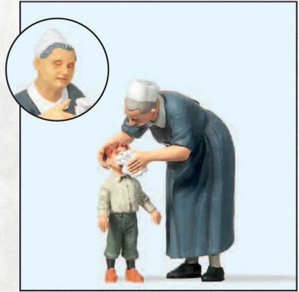 Preiser 45507 Diakonisse mit Kind