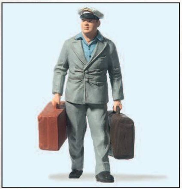 Preiser 45511 US-Gepäckträger