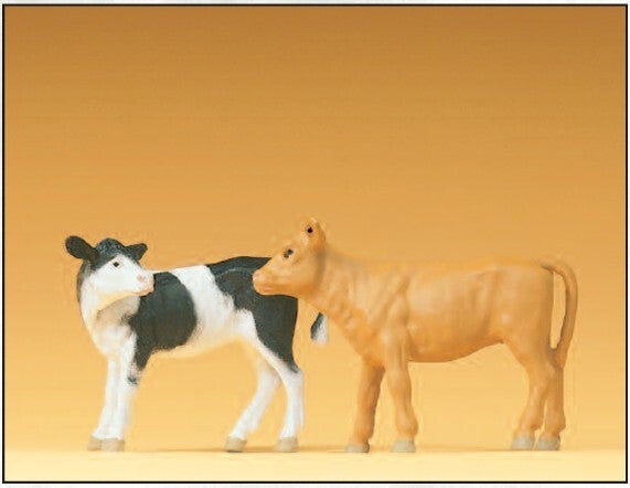Preiser 47005 2 Kälber stehend