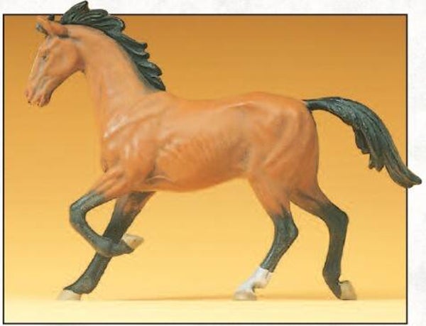 Preiser 47022 Pferd trabend