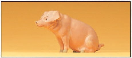 Preiser 47047 Schwein sitzend