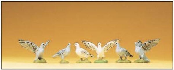 Preiser 47084 6 Tauben