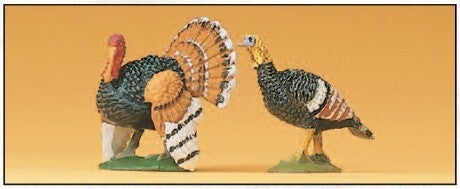 Preiser 47089 Truthahn mit Truthenne