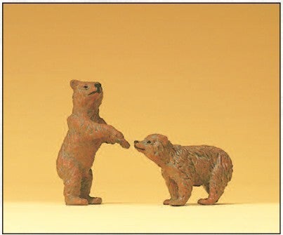 Preiser 47518 2 junge Braunbären