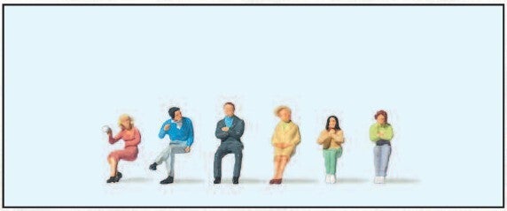 Preiser 79014 Sitzende Personen