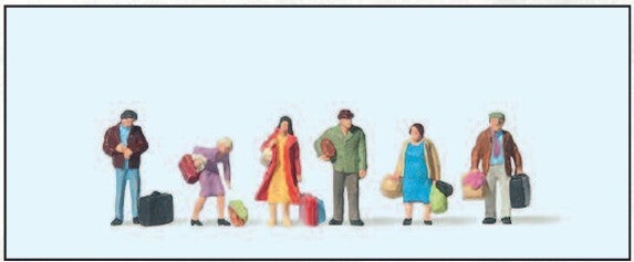 Preiser 79017 Wartende Reisende