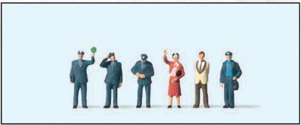 Preiser 79061 Zugpersonal DB